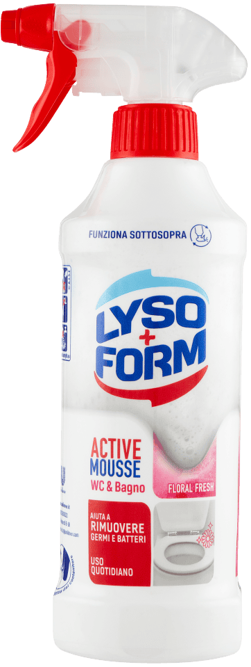 LYSOFORM MOUSSE FLORAL SPRAY 435ML - Image 2