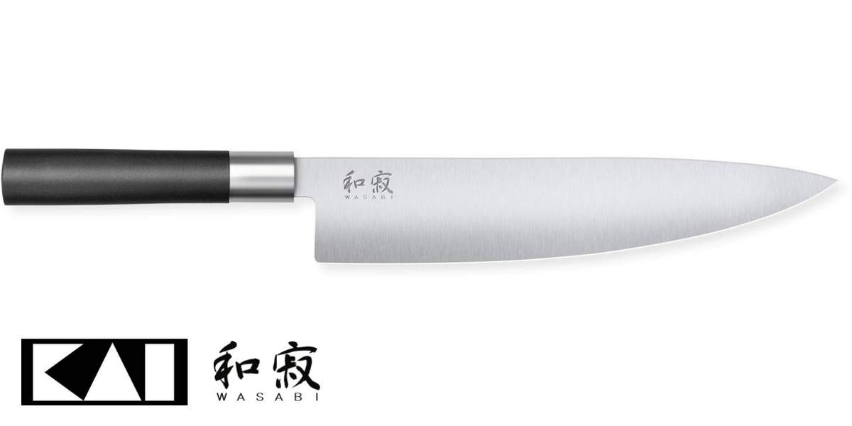 Coltello da Cucina Kai 23,5 cm 6723C Wasabi Black - Image 3
