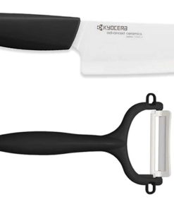 Set Santoku e Pela ortaggi Kyocera SETFK3WHBK
