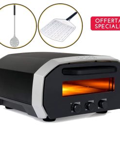 Kit forno pizza elettrico Ooni Volt 12 + pala forata + giro pizza Ooni