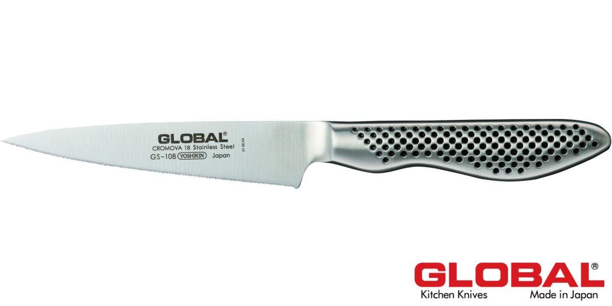 Coltello Global serie GS multiuso seghettato 11,5 cm GS-108/SE - Image 3