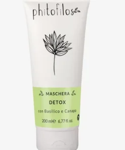 Maschera Detox Basilico Canapa Phitofilos