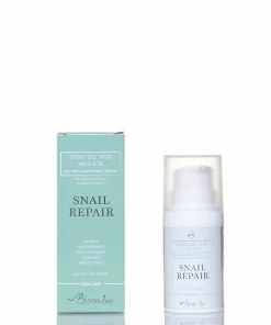 Siero gel viso alla bava di lumaca e acido ialuronico &ndash; Snail Repair BisouBio