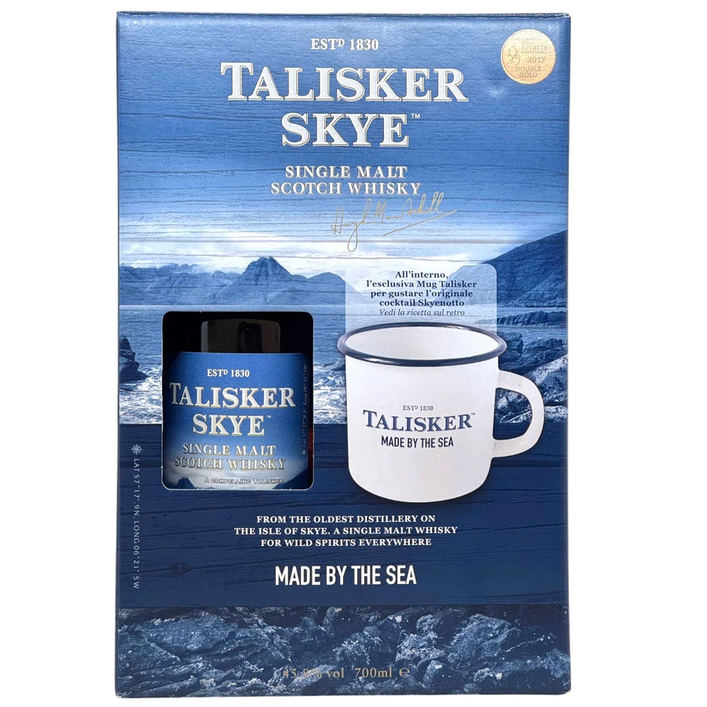 Whisky Talisker Skye cl 70 + Mug (tazza) Made By Sea Astucciato - Image 2