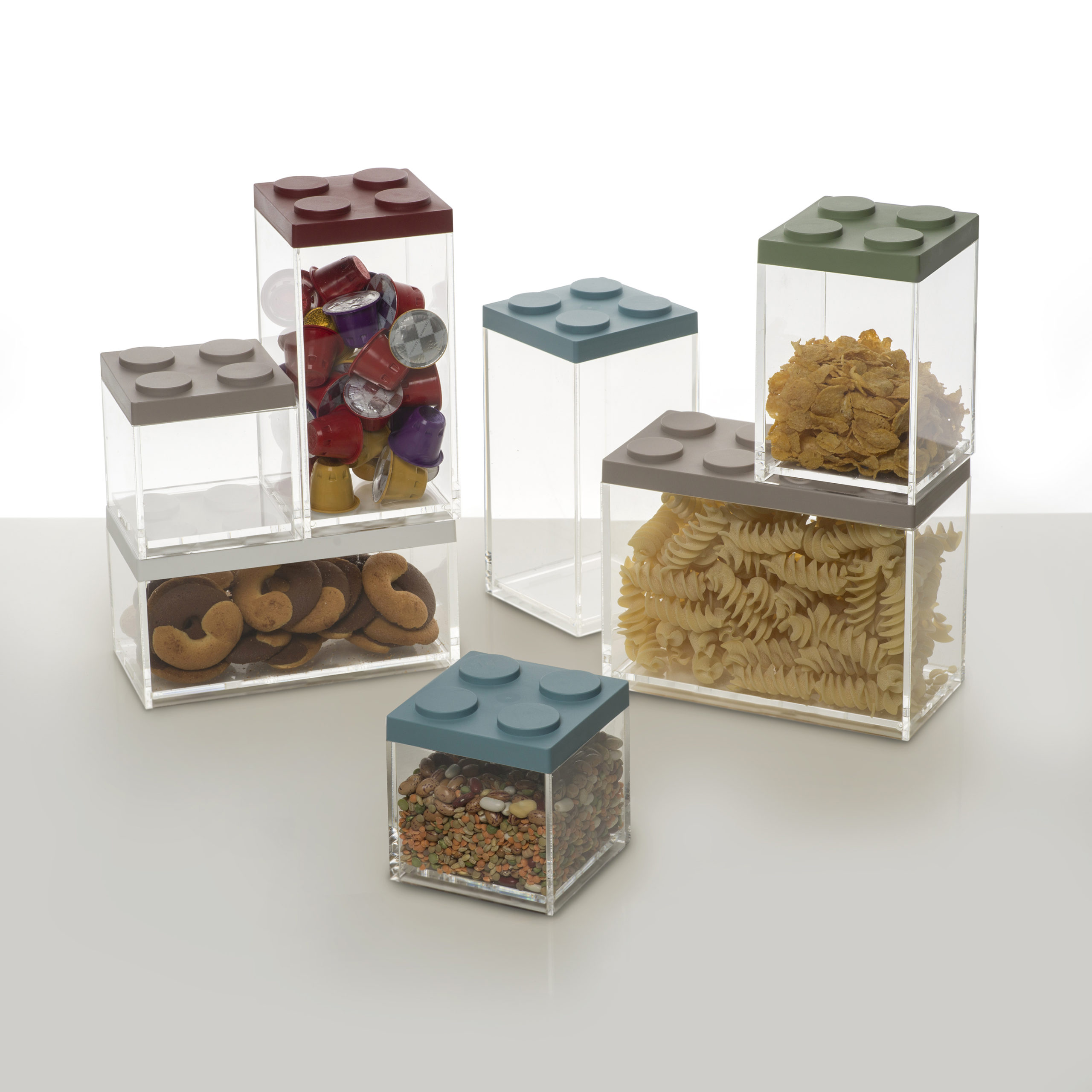 Omada Barattoli Collezione BrickStore