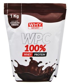 Why Sport WPC 100% Whey Cioccolato Fondente 1 Kg.