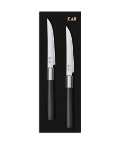 Set 2 Coltelli Bistecca & Tavola – Kai Wasabi Black