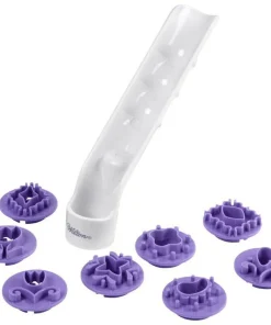 Punzone Decorativo per fondente – 8 maschere