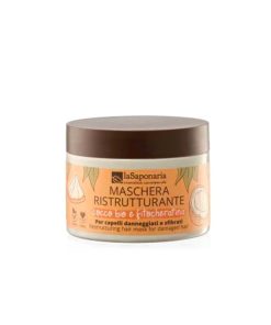 MASCHERA RISTRUTTURANTE COCCO BIO E FITOCHERATINA la saponaria